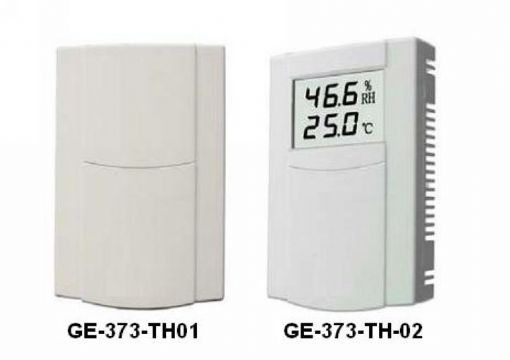 Ge-373 Wall Mount Humidity & Temperature Transmitter With Lcd Display